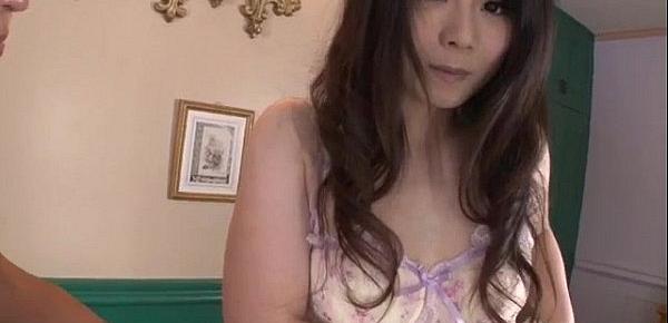  Miyu Shiina enjoys toys down her creamy Asian vagina